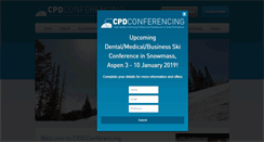 Desktop Screenshot of cpdconferencing.com